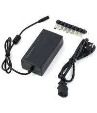 Alimentatore Caricatore Universale Pc Notebook 96 W Lcd Monitor Con 8 Connettori         