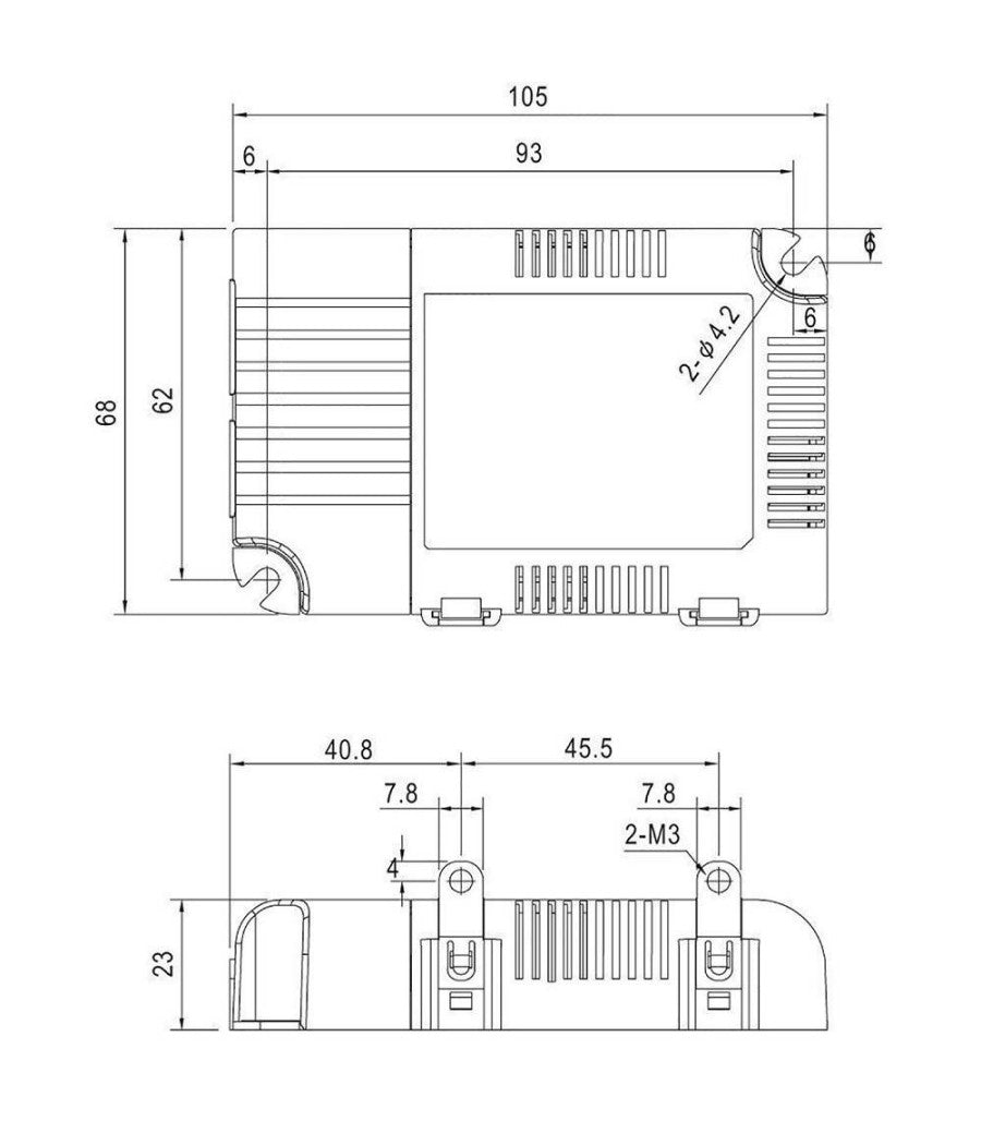 Alimentatore Led Driver 25w Multi Corrente Dimmerabile Bluetooth Strisce Lampade Led         