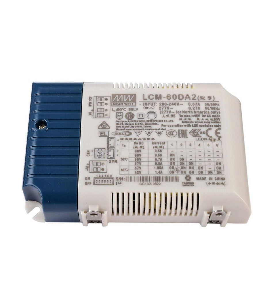 Alimentatore Max 60 W Multicorrente Led Driver Dimmerabile Lampade Faretti Push         