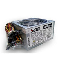 Alimentatore Per Case Computer Pc Con Ventola Di Raffredamento Atxx 550w 20+4pin         