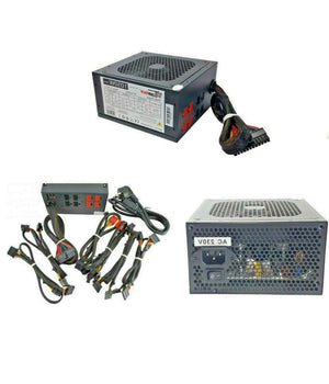 Alimentatore Per Pc Desktop 1050 W Modulare Atx 20/24pin Sata Pci-e Molex         