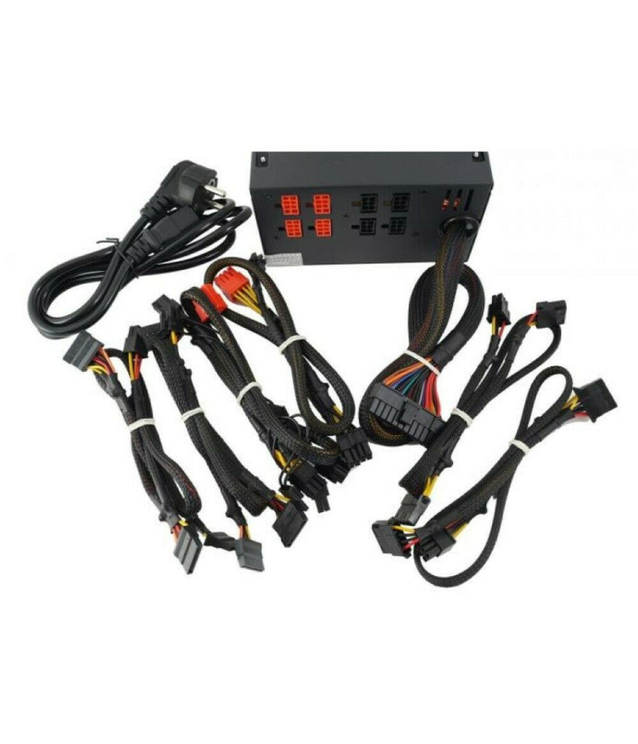 Alimentatore Per Pc Desktop 1050 W Modulare Atx 20/24pin Sata Pci-e Molex         