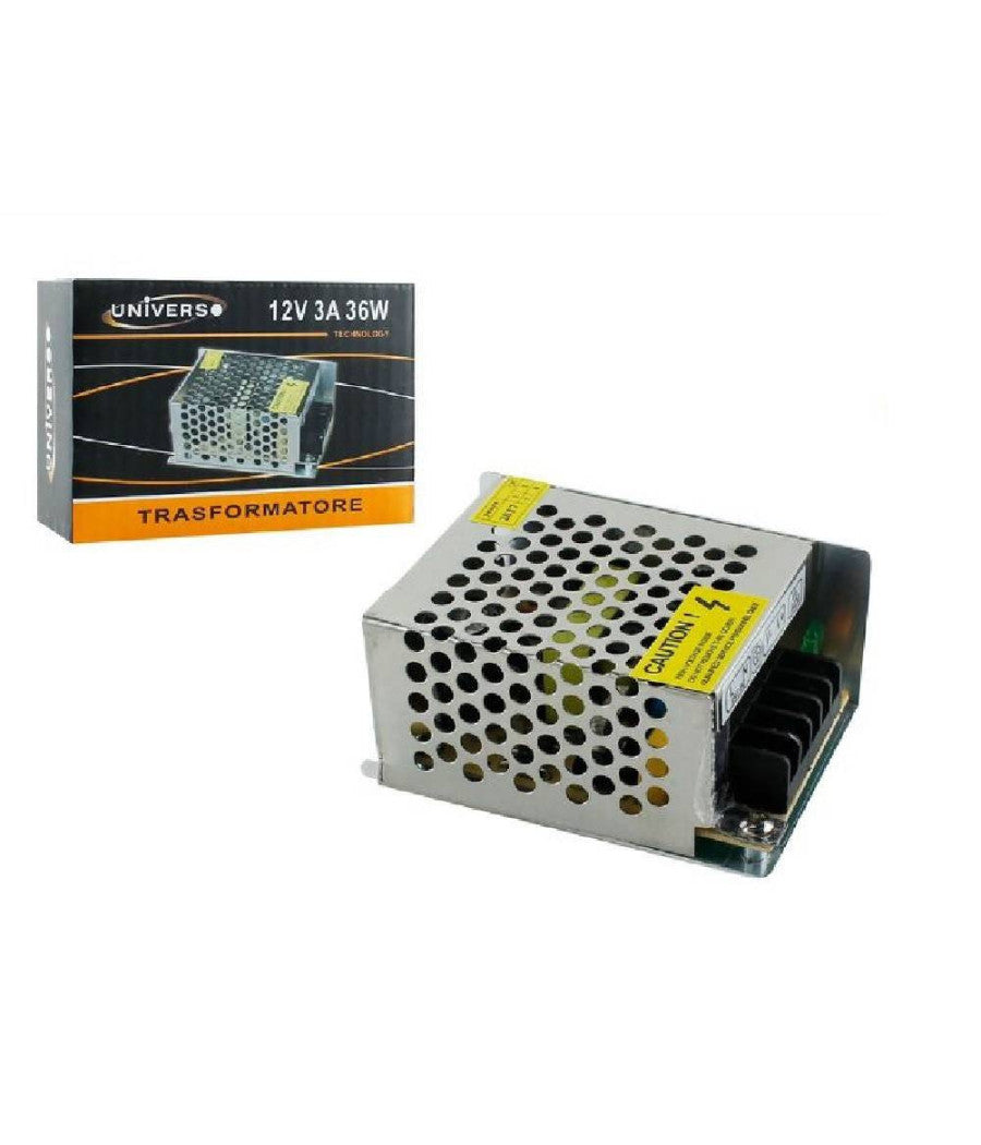 Alimentatore Stabilizzato 12v 3ampere Switch Trasformatore Top Quality 36w S-3aa         