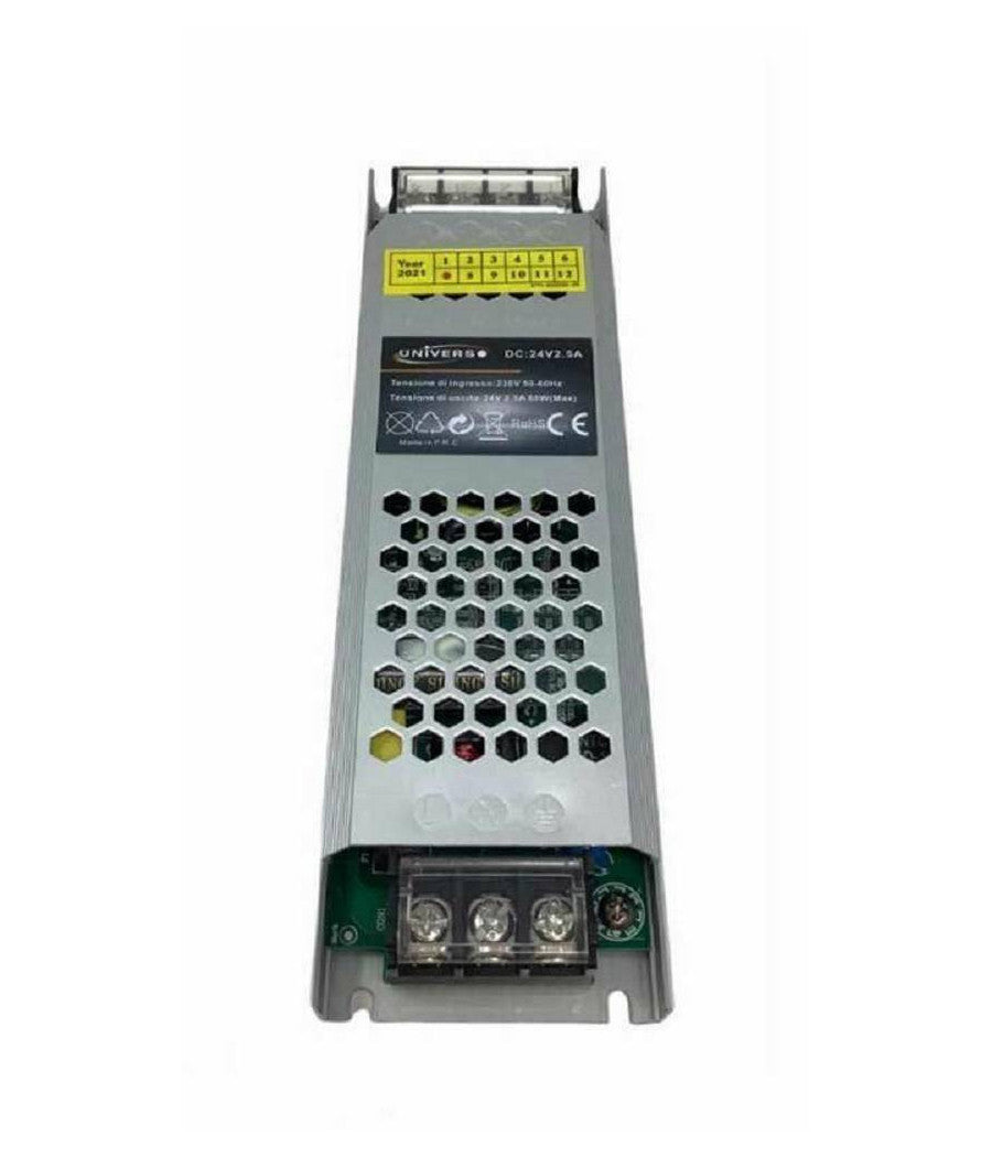 Alimentatore Stabilizzato 60w Slim Trasformatore 24v 2.5a Telecamere Led         