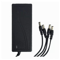 Alimentatore Stabilizzato Trasformatore 12v 10 A 4 Uscite Telecamere Dvr Strisce         