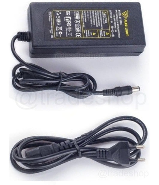 Alimentatore Trasformatore 12v 5a Per Striscia Led Telecamere Dvr Stabilizzato         