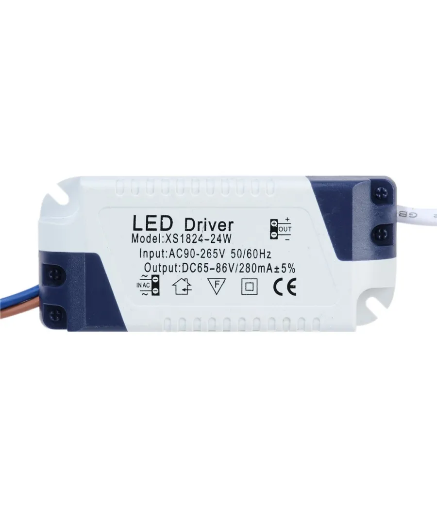 Trade Shop - Alimentatore Trasformatore Driver Per Faretto Da Incasso 3 7 9 12 15 18w 25watt -  21-25 Watt
