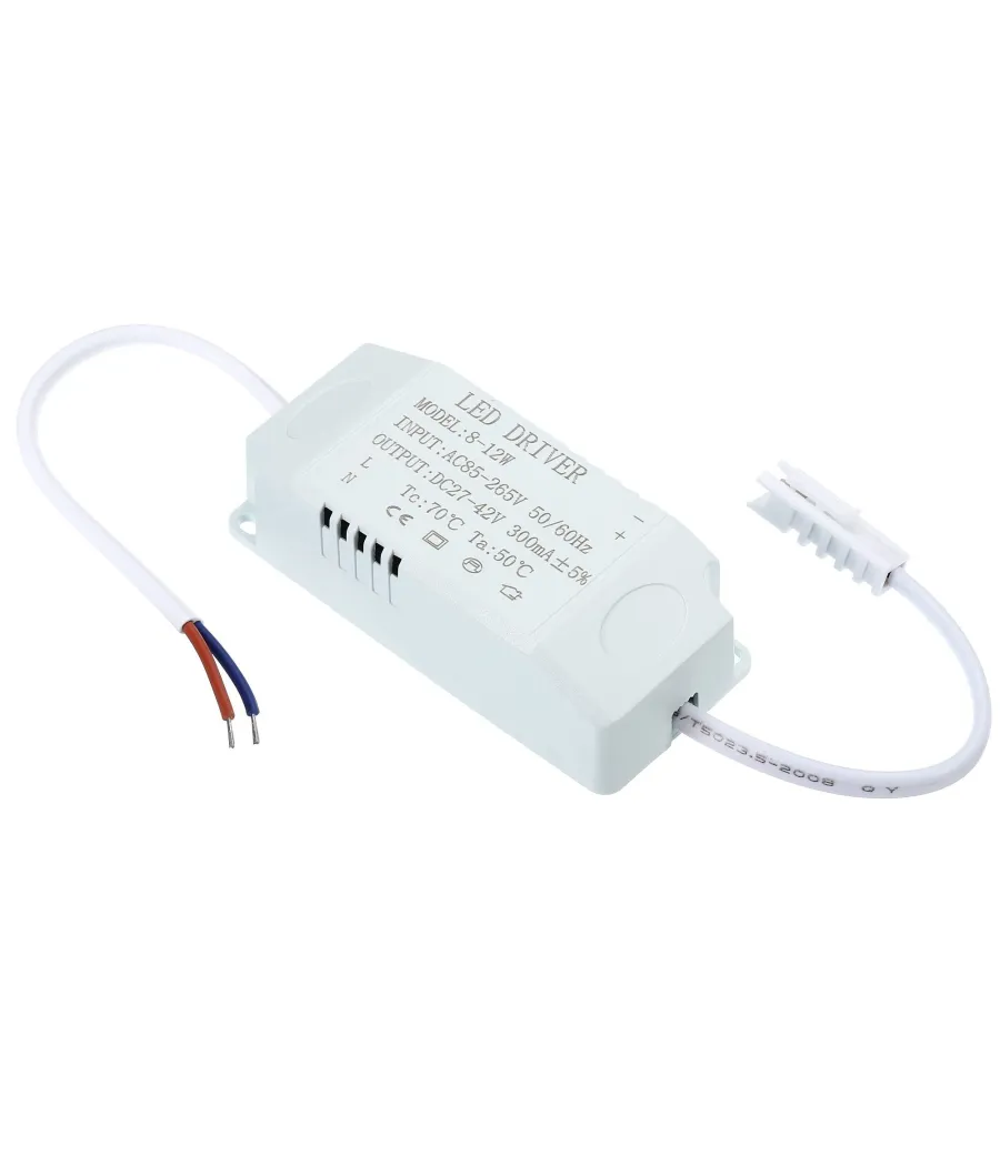 Trade Shop - Alimentatore Trasformatore Driver Per Faretto Da Incasso 3 7 9 12 15 18w 25watt -  8-12 Watt
