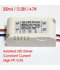 Trade Shop - Alimentatore Trasformatore Driver Per Faretto Da Incasso 3 7 9 12 15 18w 25watt -  4-7 Watt