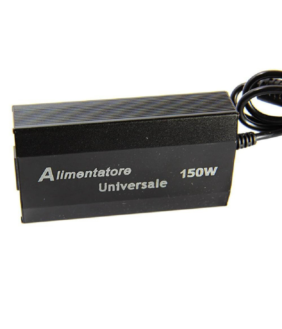 Alimentatore Universale 150w Pc Laptop Usb Ufficio Casa Notebook 10 Adattatori         