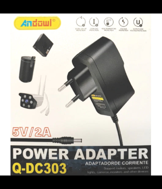 Alimentatore Universale 220 V Ca A 5v Cc Adattatore Di Alimentazione 2a Q-dc303         