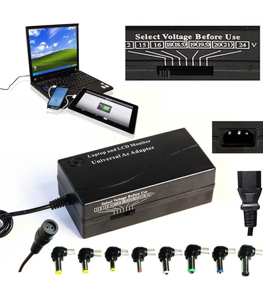 Alimentatore Universale 70 Watt Notebook Casa Universale Notebook Caricabatteria         