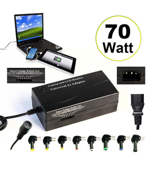 Alimentatore Universale 70 Watt Notebook Casa Universale Notebook Caricabatteria         