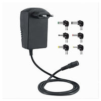 Alimentatore Universale 8 Adattatori Switch 3-12v Pc Notebook Fotocamera Maxtech Ca-s032         