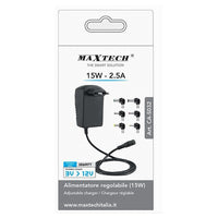 Alimentatore Universale 8 Adattatori Switch 3-12v Pc Notebook Fotocamera Maxtech Ca-s032         
