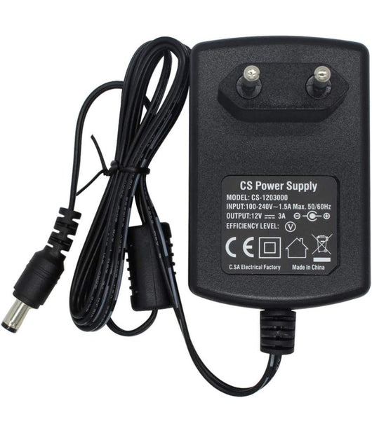 Alimentatore Universale Stabilizzato Adattatore Alimentazione Ac/dc 12v 3a Q-12v         