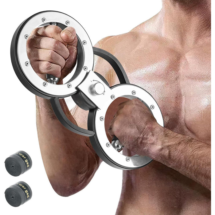 Allenatore per braccia brucia grassi da resistenza regolabile-Attrezzatura per allenamento con rotazione 360¡ã per casa e palestra