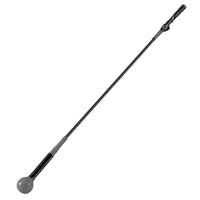Allenatore per swing golf bastone testa ponderata impugnatura, Allenatore per swing golf aiuto movimento golf Nero-Golf