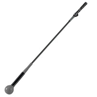 Allenatore per swing golf bastone testa ergonomica impugnatura, Allenatore per swing golf aiuto preciso movimento golf Nero-Golf