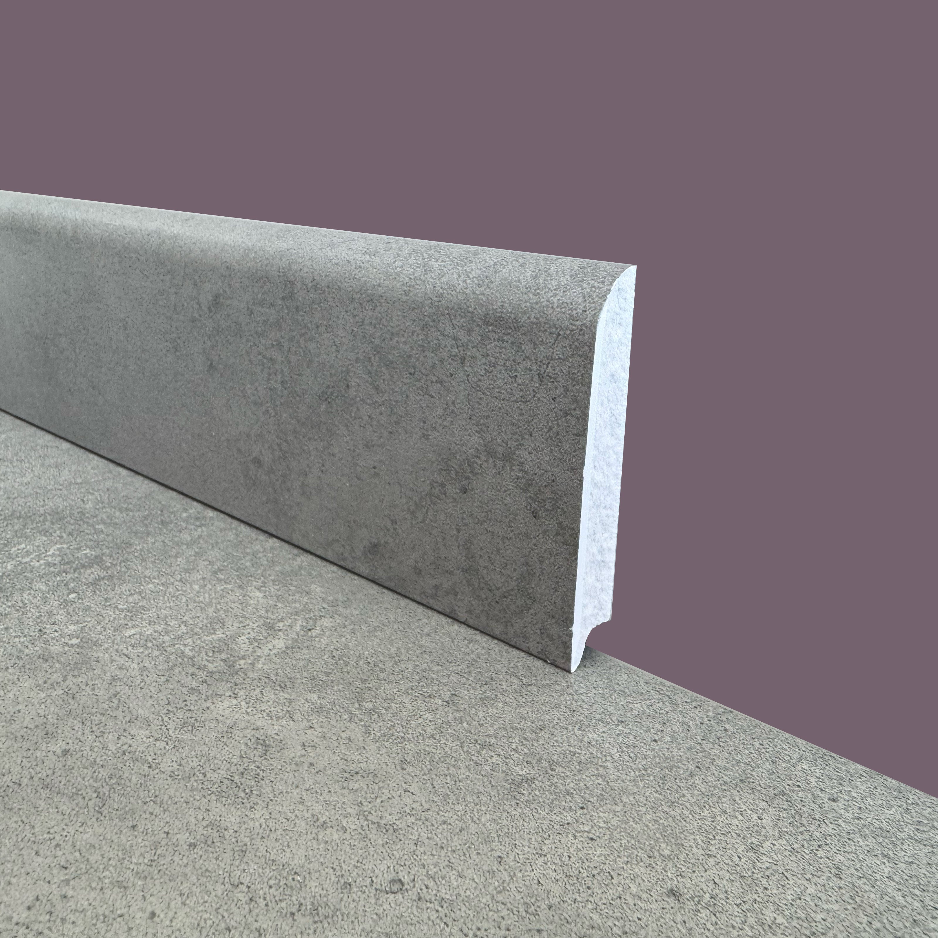 TAAC! Battiscopa in polistrutturato coordinati linea SPC 70X10mm BC Marmo, legno, cemento. - ALTAIR