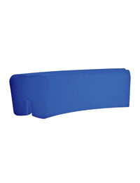 PANCA IN RESINA COLORATA - BLU