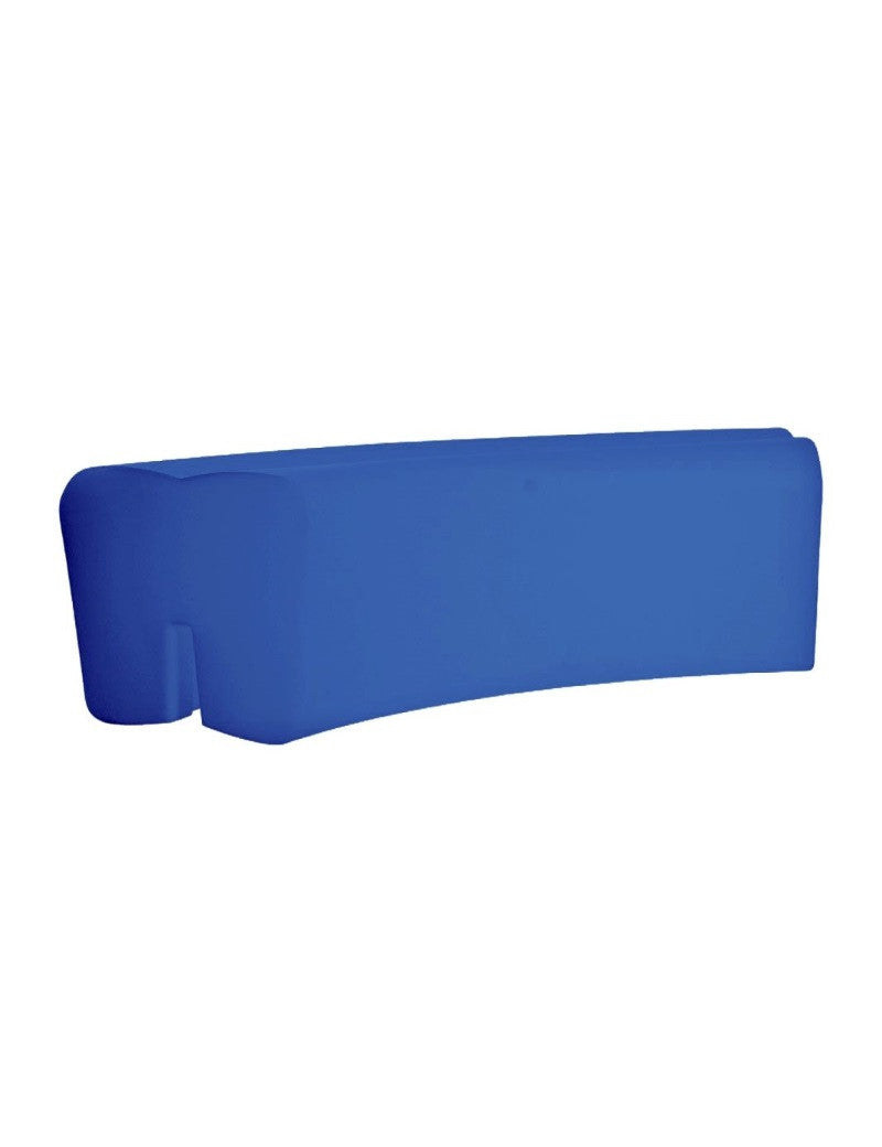 PANCA IN RESINA COLORATA - BLU