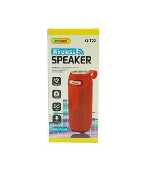 Altoparlante 2.0 Speaker Portatile Bluetooth 10w Wireless Aux / 3,5 Mm Usb Q-t22         