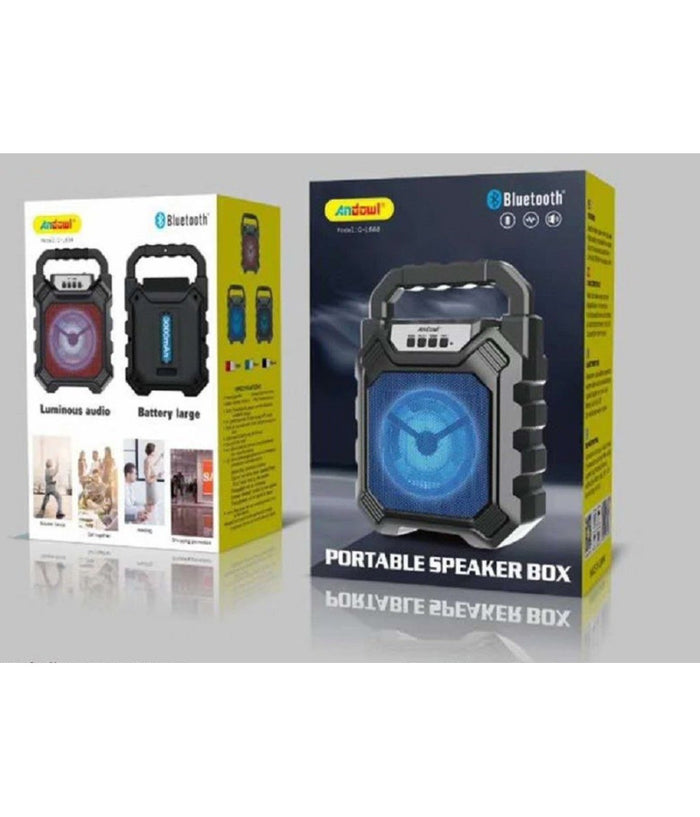 Altoparlante Bluetooth Cassa Portatile Q-l688 Radio Fm Usb Sd Aux Mp3 Speaker         