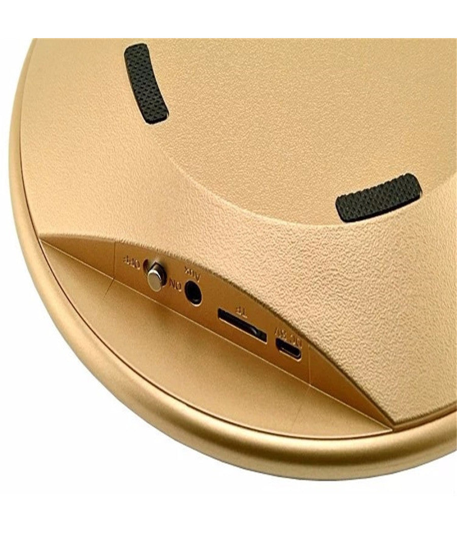 Altoparlante Bluetooth Con Orologio Radio Tf Card Aux 3w Wireless Per Cellulare         