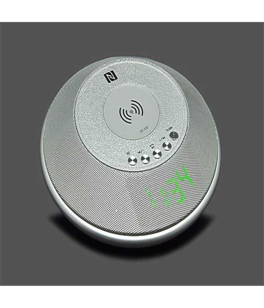 Altoparlante Bluetooth Con Orologio Radio Tf Card Aux 3w Wireless Per Cellulare         