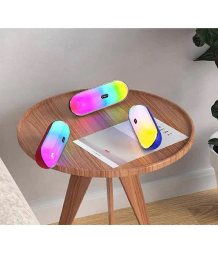 Altoparlante Bluetooth Ios/android Portatile Ricaricabile Q-yx535 Tecnologia Rgb         
