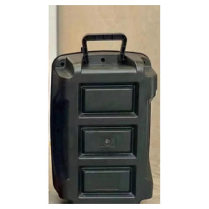 Trade Shop - Altoparlante Bluetooth Karaoke Modello Qs-834 Con Microfono Portatile Ricaricabile -