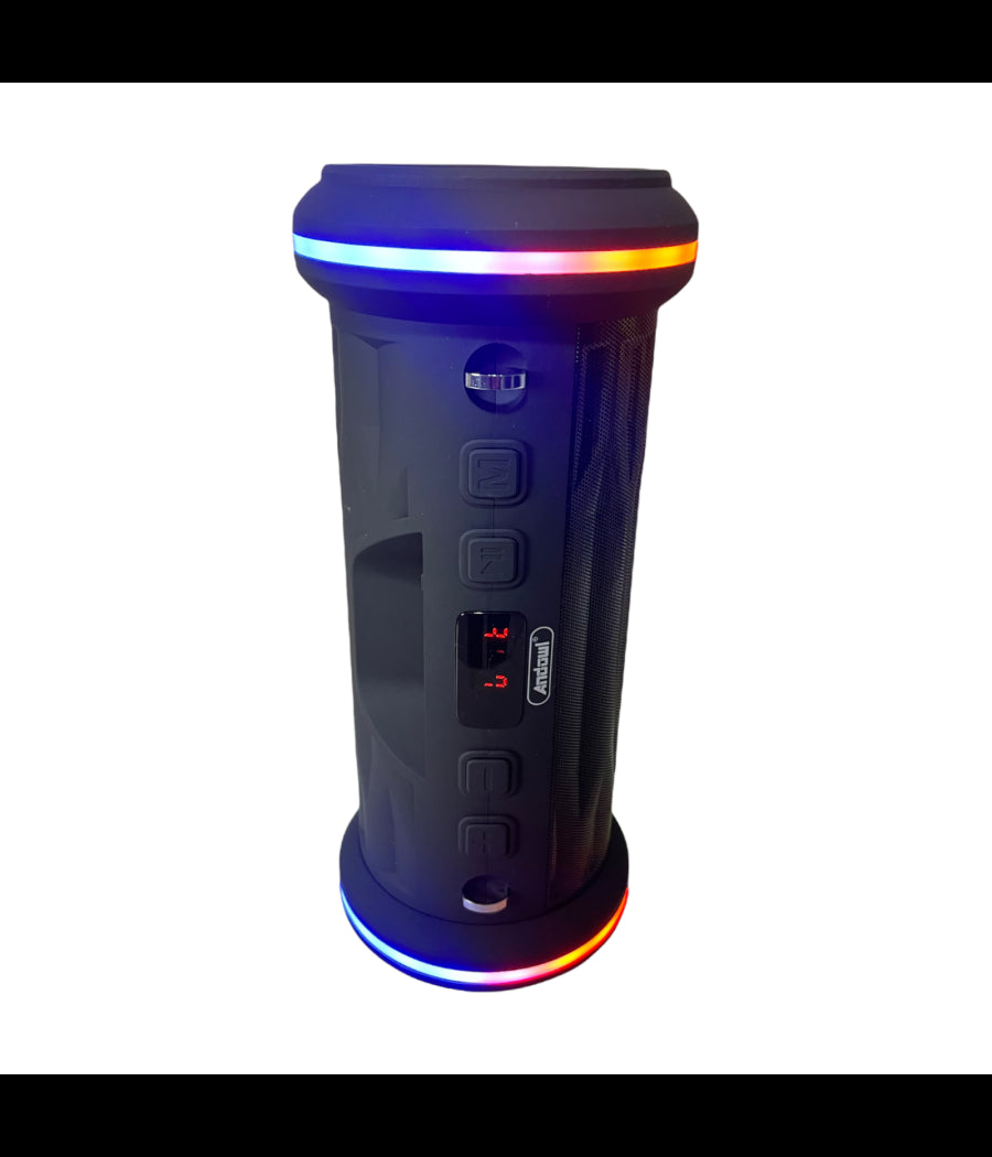 Altoparlante Bluetooth Portatile Microfono Radio Tws Usb Funzione Karaoke Q-yx8         