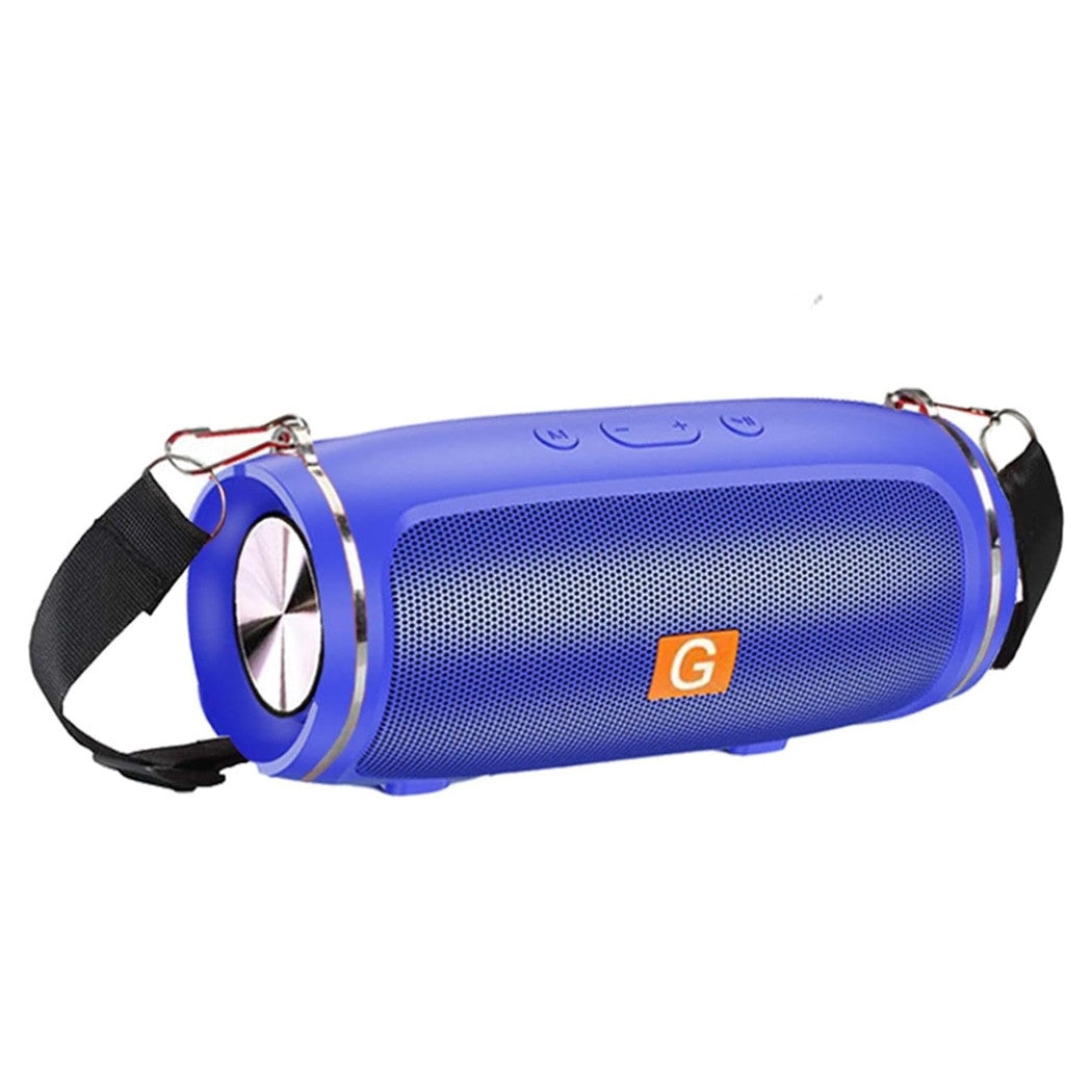 Trade Shop - Altoparlante Bluetooth Portatile Wireless Con Cinghia Radio Suono Hifi A 360° Usb         