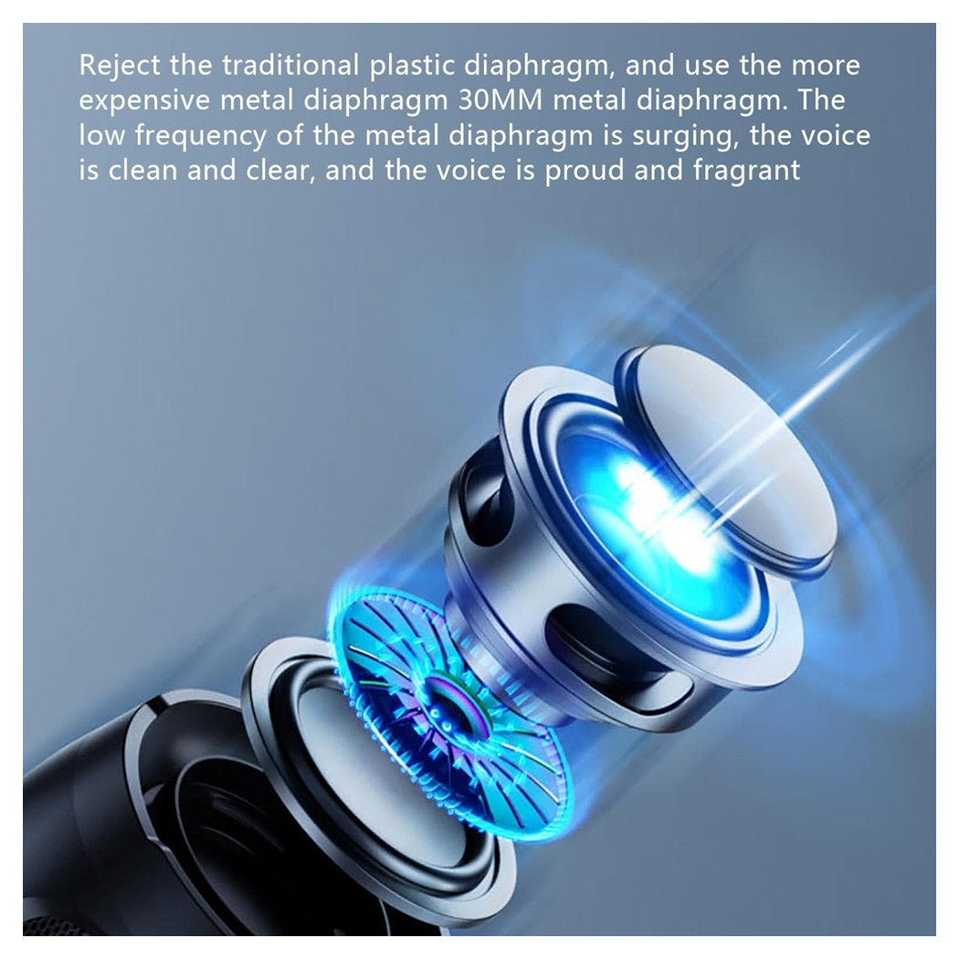 Trade Shop - Altoparlante Bluetooth Portatile Wireless Con Cinghia Radio Suono Hifi A 360° Usb         