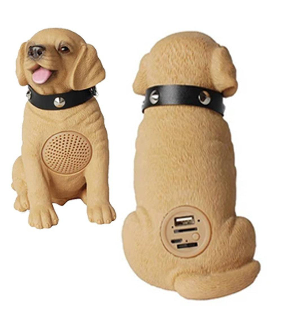 Altoparlante Bluetooth Wireless A Forma Di Cane Speacker Radio Stereo Portatile         