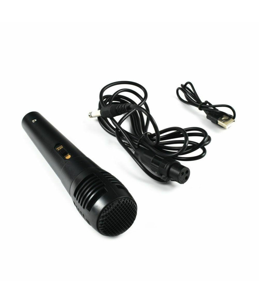 Altoparlante Bluetooth Wireless Microfono Supporto Cellulare Karaoke Led Q-l024         