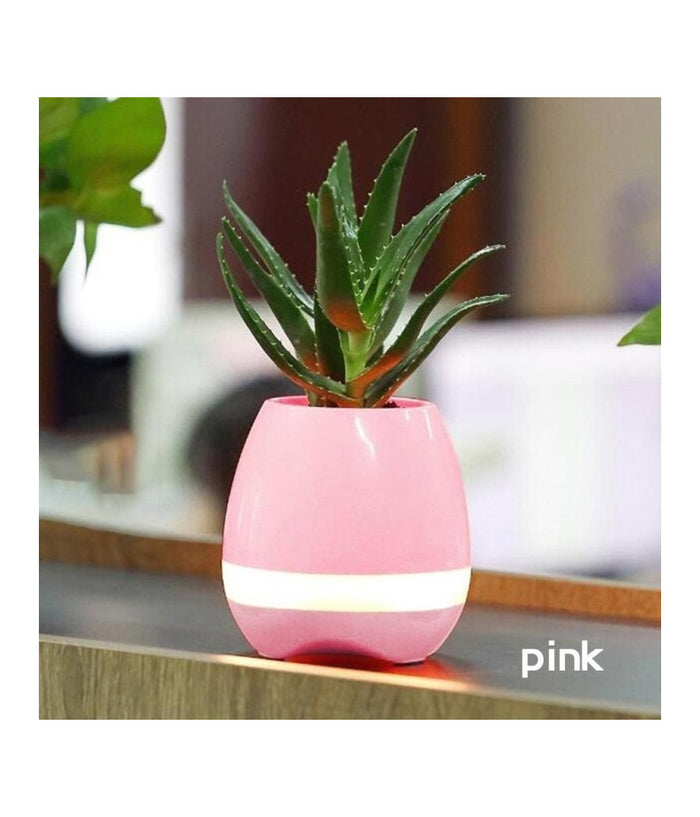 Altoparlante Cassa Speaker Bluetooth A Forma Di Vaso Pianta Fiori Impermeabile         