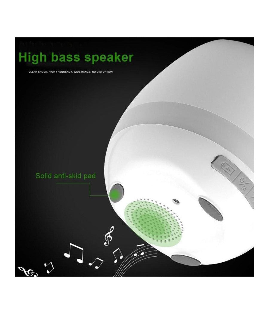 Altoparlante Cassa Speaker Bluetooth A Forma Di Vaso Pianta Fiori Impermeabile         