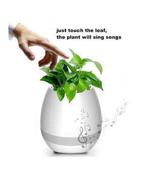 Altoparlante Cassa Speaker Bluetooth A Forma Di Vaso Pianta Fiori Impermeabile         