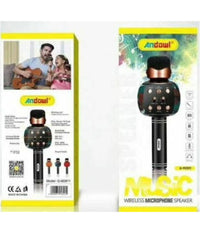 Altoparlante Microfono Wireless Ricaricabile Bluetooth Fm Radio Musica Q-m2911         