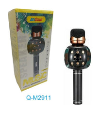 Altoparlante Microfono Wireless Ricaricabile Bluetooth Fm Radio Musica Q-m2911         