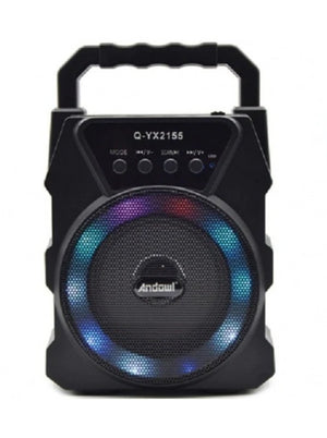 Altoparlante Portatile 15w Pmpo Bluetooth 5.0 Con Luci A Led Senza Fili - ANDOWL