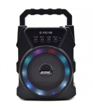 Altoparlante Portatile Q-yx2155 15w Pmpo Bluetooth 5.0 Con Luci A Led Senza Fili         