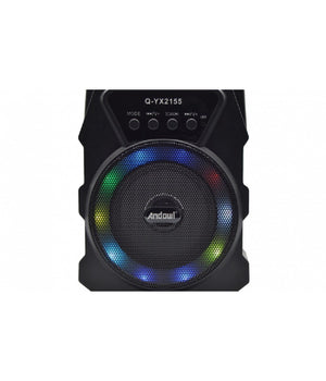 Altoparlante Portatile Q-yx2155 15w Pmpo Bluetooth 5.0 Con Luci A Led Senza Fili         