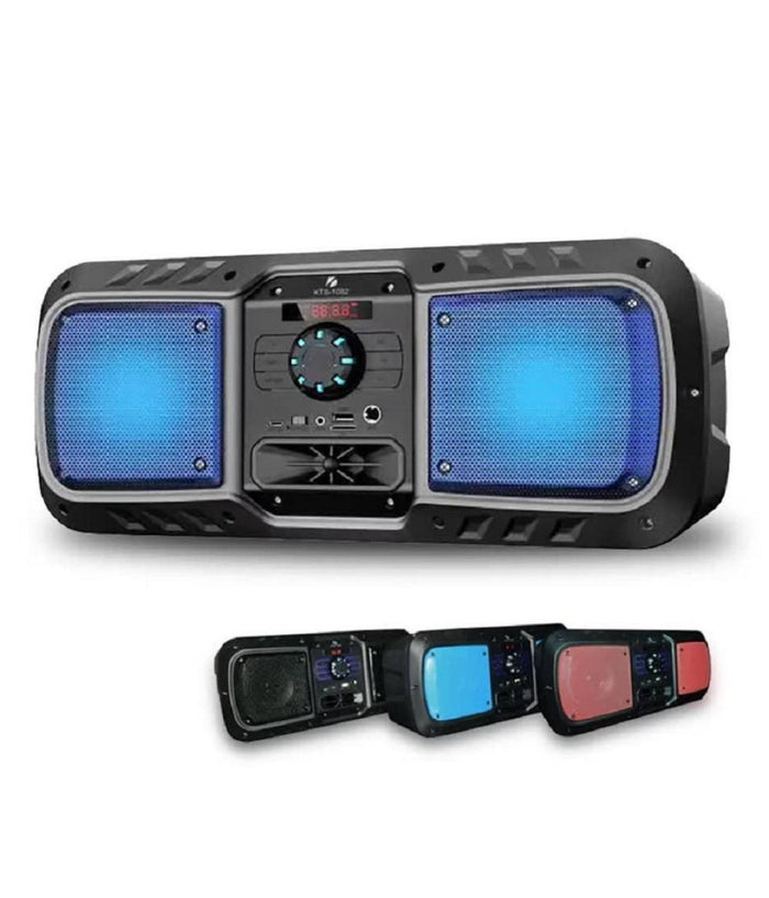 Altoparlante Speaker Cassa Amplificata Bluetooth Kts-1082 Radio Fm Tf Usb Aux Mic         