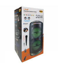 Altoparlante Speaker Cassa Bluetooth Portatile Kb8808 30w Microfono Telecomando         