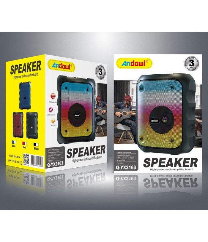 Altoparlante Wireless Bluetooth 5w Con Radio Durata Batteria Fino 3 Ore Q-yx2163         