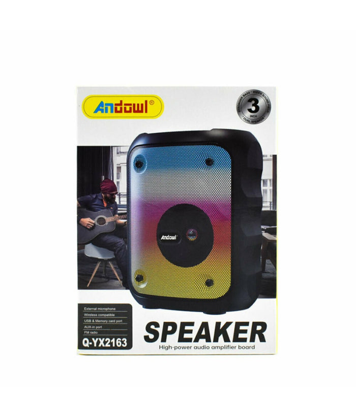 Altoparlante Wireless Bluetooth 5w Con Radio Durata Batteria Fino 3 Ore Q-yx2163         