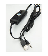 Altoparlanti 2.0 Per Computer Notebook 3w X 2 Con Illuminazione A Led Usb Q-c33         